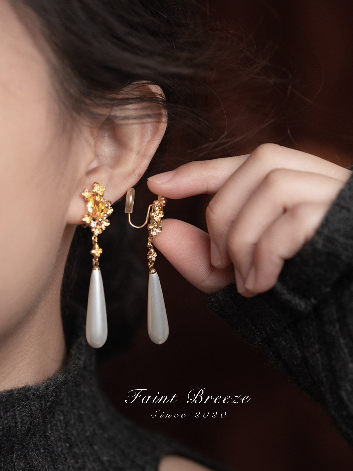 Osmanthus Fragrance Earrings | Cheongsam Jewelry