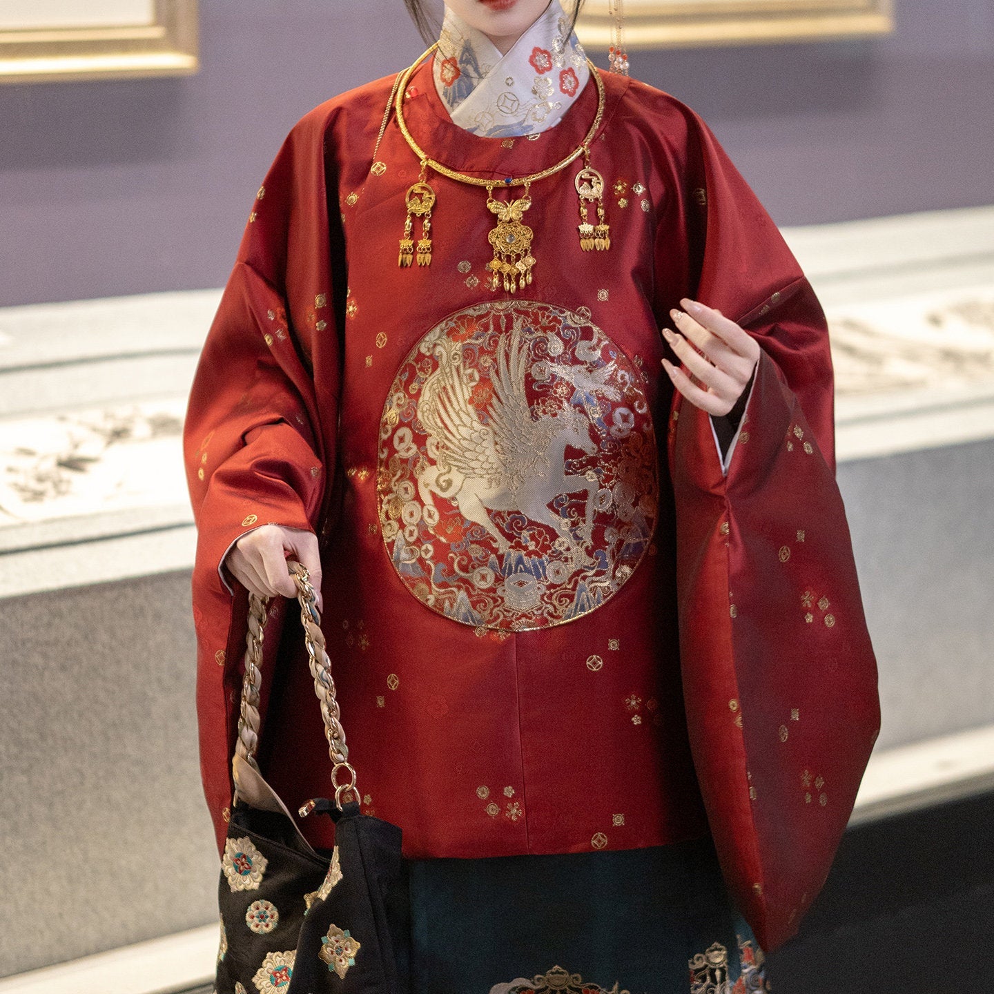 Ming Dynasty Chinese New Year Festival Hanfu | Prosperity 马上有钱