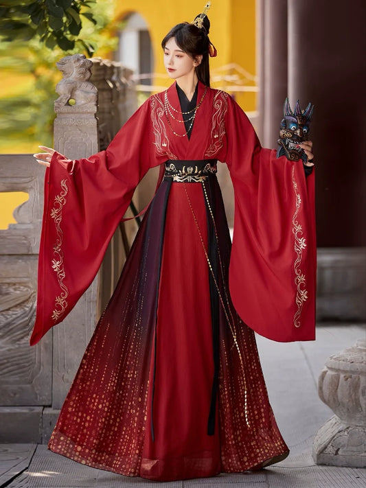 Wei Jin Dynasty Qiyao Ruqun Hanfu | Xihe 羲和