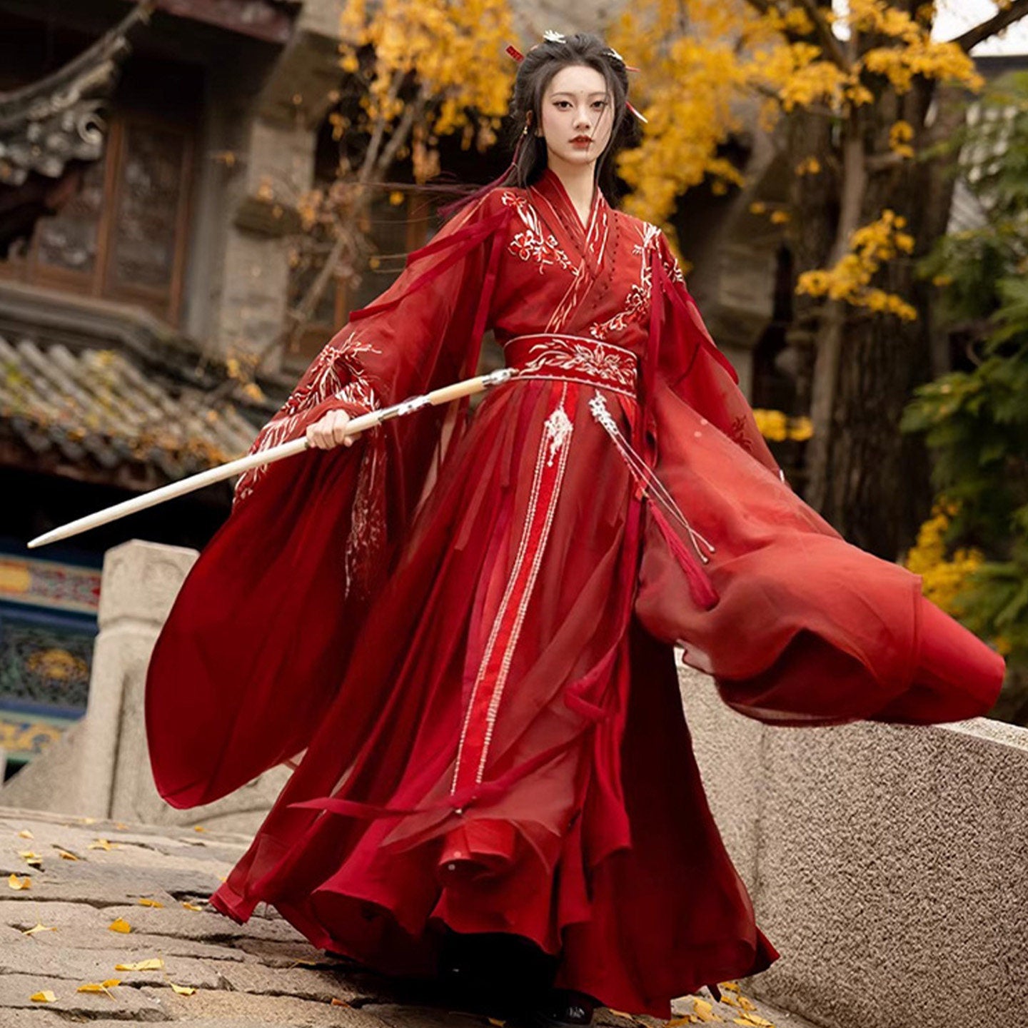 Wei Jin Dynasty Men and Women Qiyao Ruqun Hanfu | Siyuan 司缘
