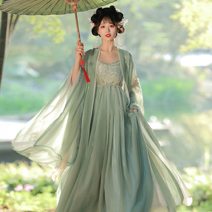 Ode to the Twilight 暮鸢颂 - Tang Dynasty Style Hanfu Dress Heziqun