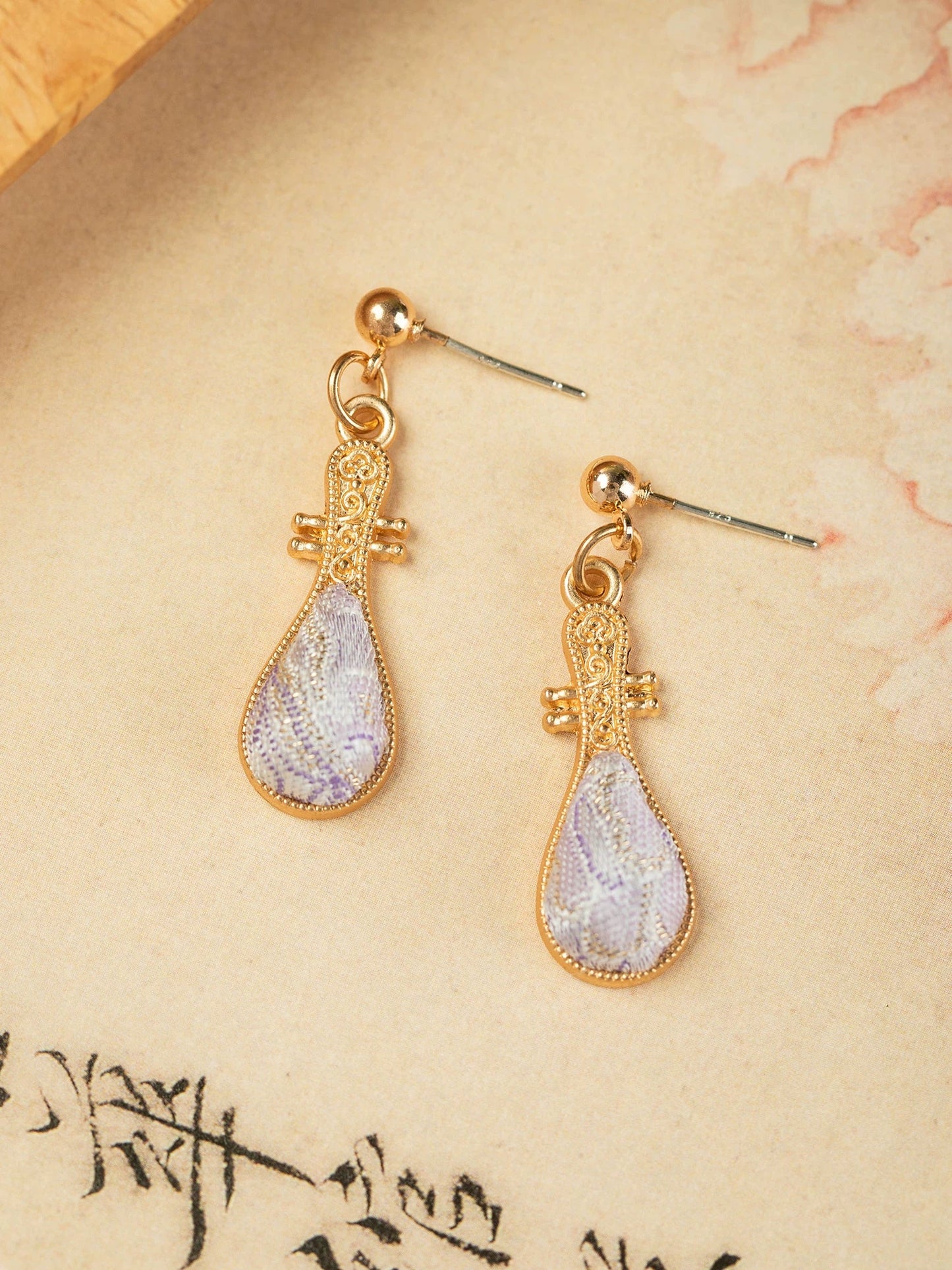 Pipa Music Earrings | Cheongsam Jewelry