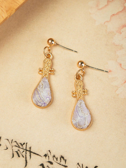 Pipa Music Earrings | Cheongsam Jewelry