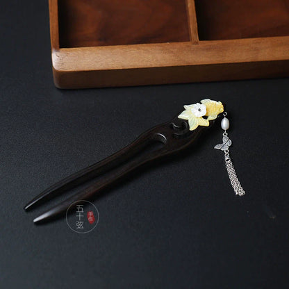 Golden Scales Hair Stick | Hanfu Hair Accessory