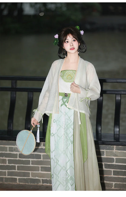 Qingyu - New Chinese Style Modern Tang Dynasty Dress