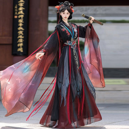 Wei Jin Dynasty Qiyao Ruqun Hanfu | Pojian 破茧