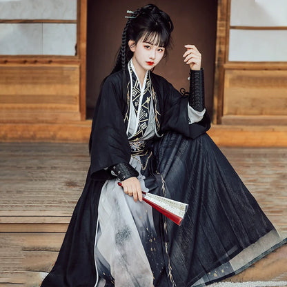 Wei Jin Dynasty Qiyao Ruqun Hanfu | Unmatched 无双