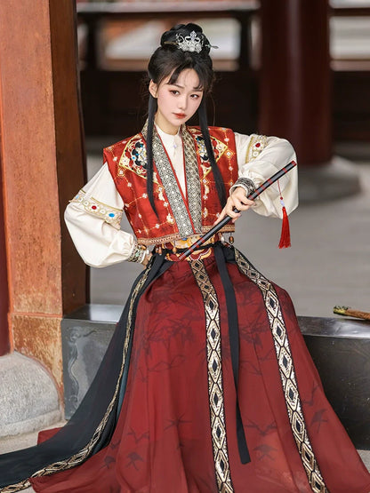 Xiake 侠客 - Exotic Tang-Style Hanfu Swordsman Unisex Outfit