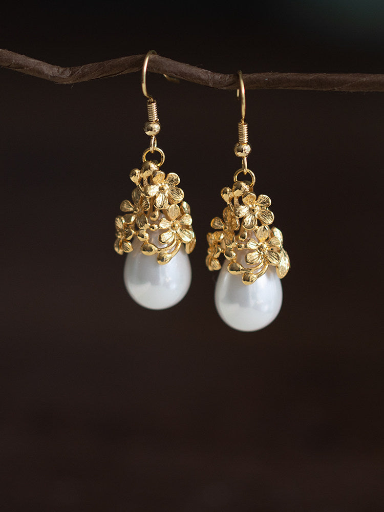 Princess of Tang Antique Earrings | Hanfu Jewelry
