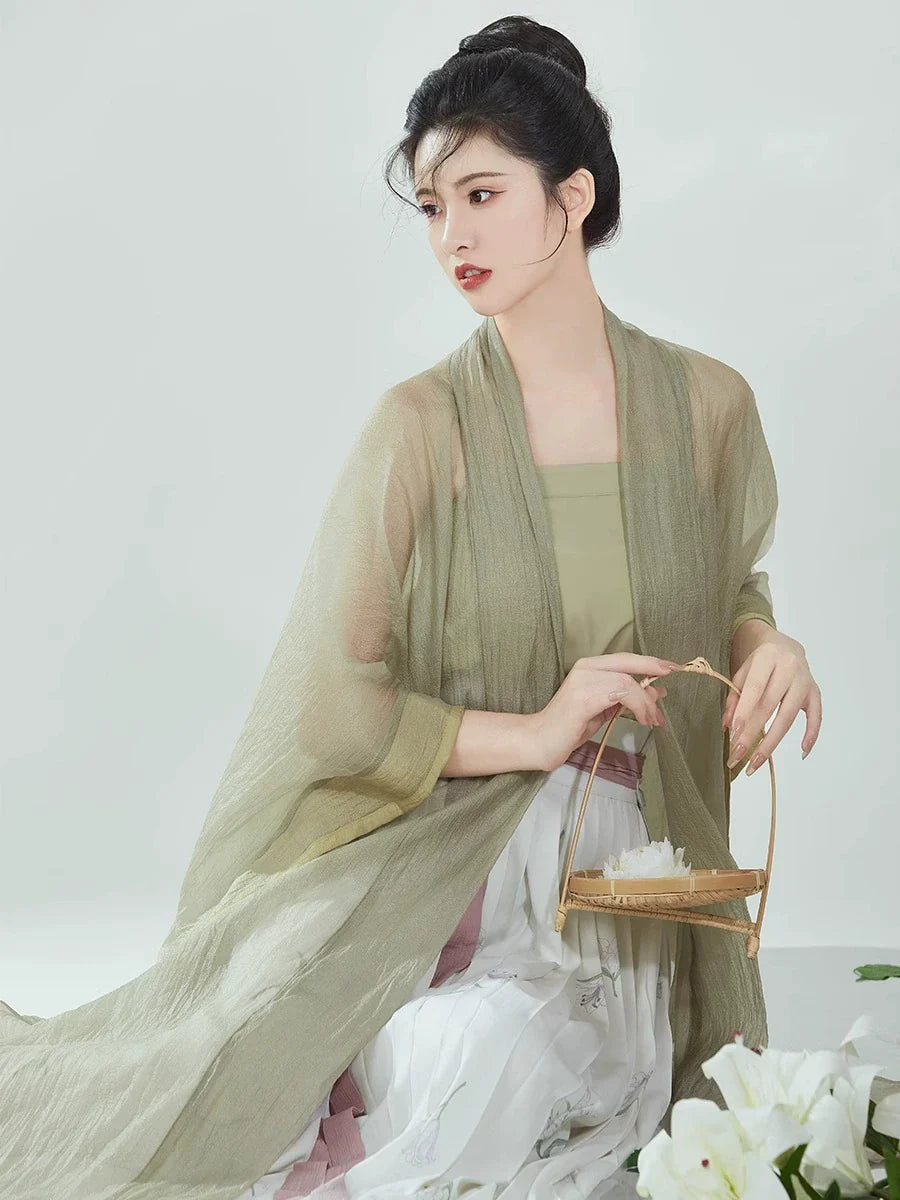 Song Dynasty Modern Hanfu - Bubble Tea 泡泡茶 (Preorder)