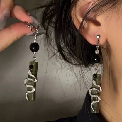 Spirit Snake Earrings | Hanfu Jewelry