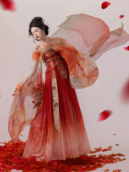 Chaohua 朝华 - Tang Dynasty Style Qixiong Ruqun