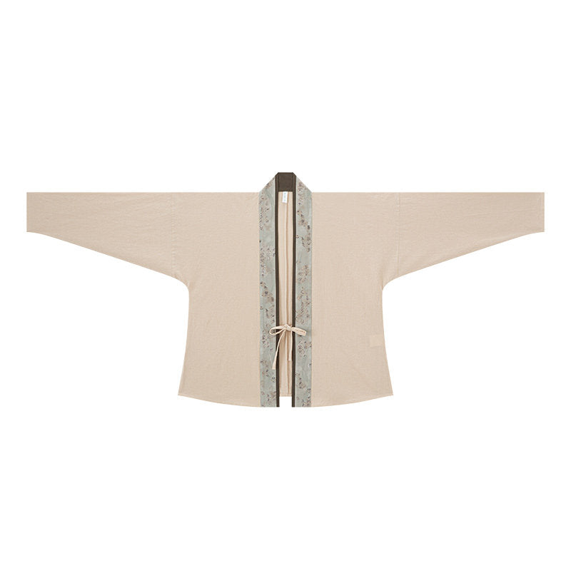 Song Dynasty Modern Hanfu Cardigan with Wide Leg Pants - Yunye 云野 (Preorder)