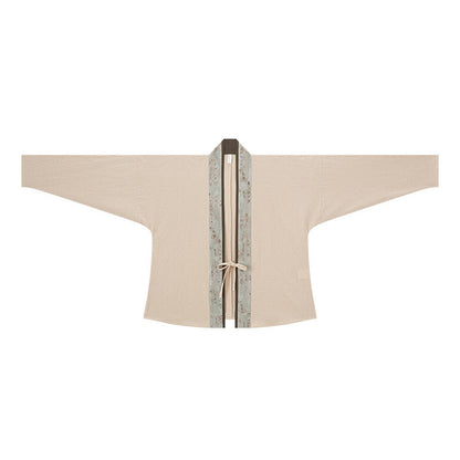 Song Dynasty Modern Hanfu Cardigan with Wide Leg Pants - Yunye 云野 (Preorder)