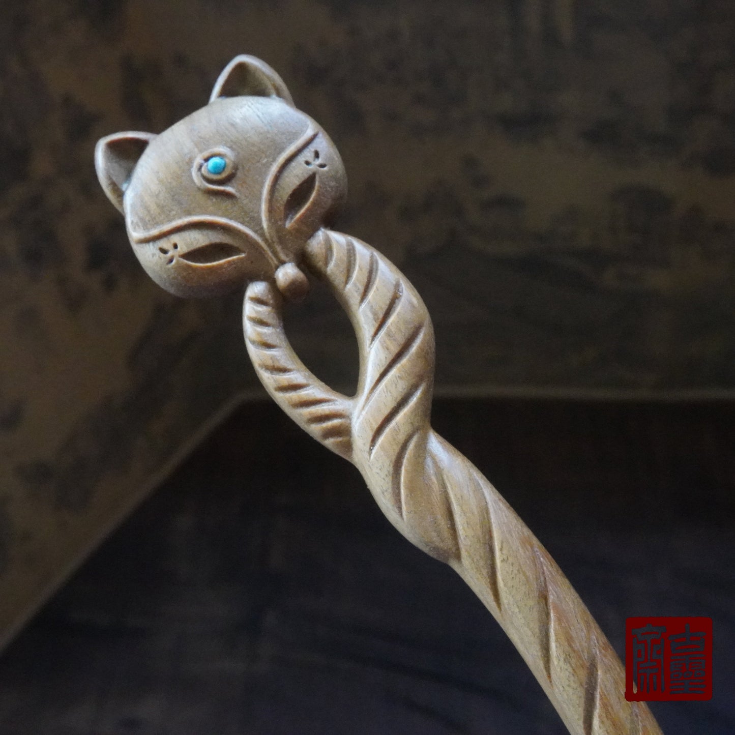 Qingqiu Fox Hair Stick | Hanfu Hair Accessory