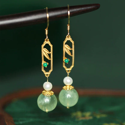 Literary Ancient China Earrings | Cheongsam Jewelry