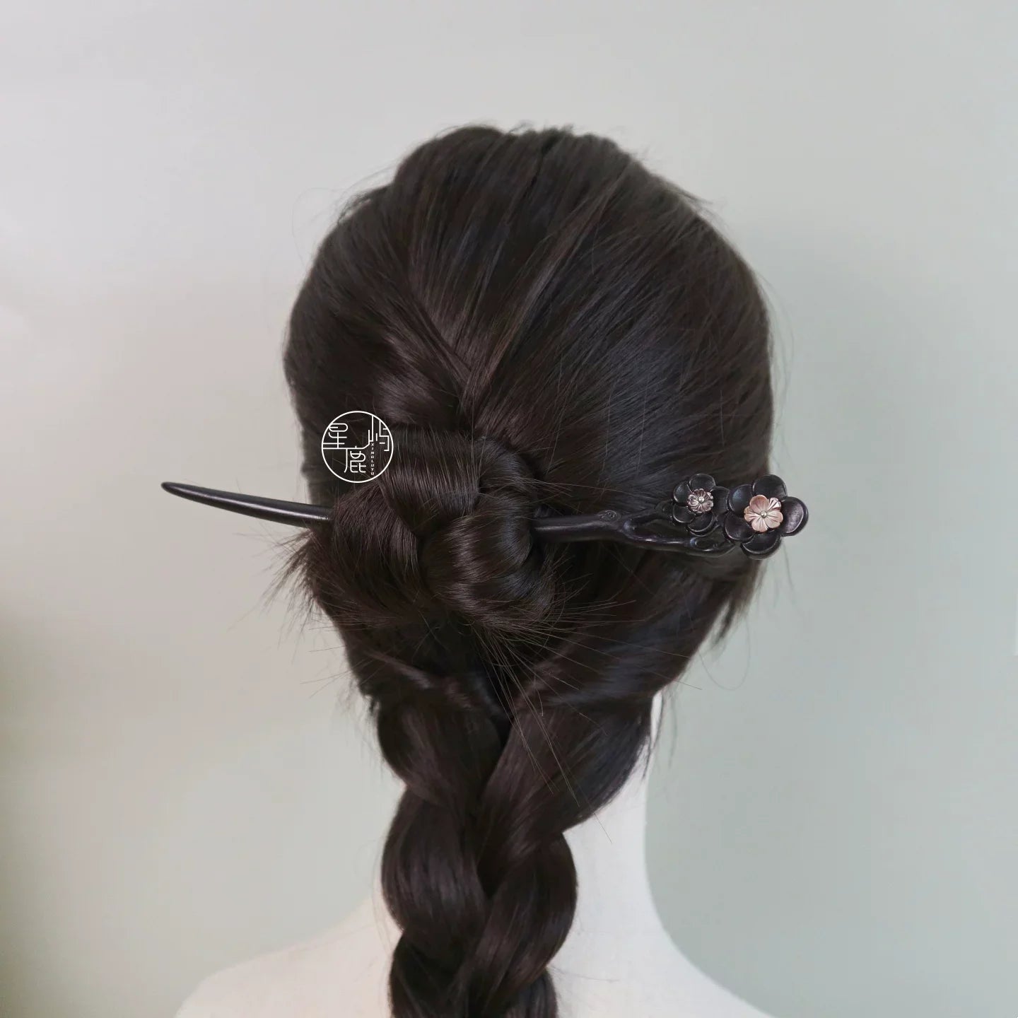 Ink Plum Hair Stick | Hanfu Hair Accessory