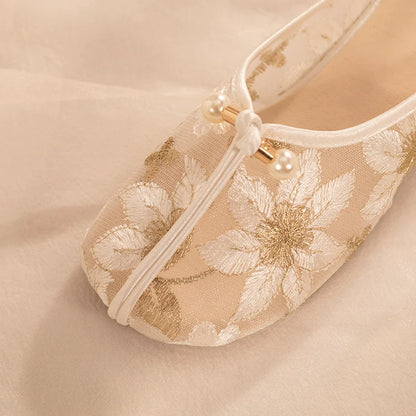 Vanessa - Sheer Slip-On Shoes for Cheongsam