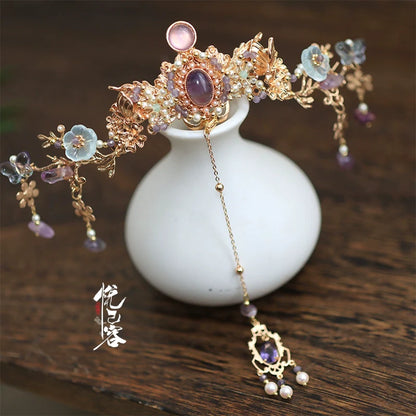 Hanfu Hair Accessories Set: Yexian