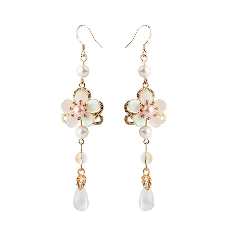 Spring Floral Earrings | Hanfu Jewelry