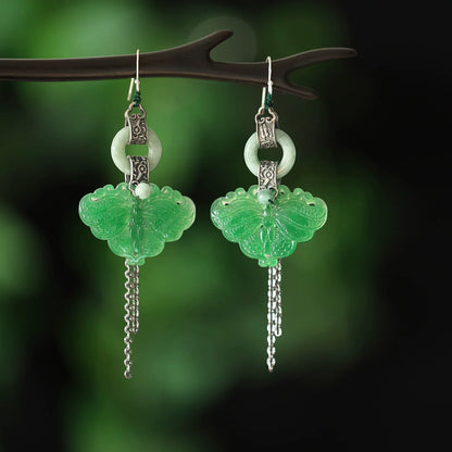 Jaded Butterfly Earrings | Cheongsam Jewelry
