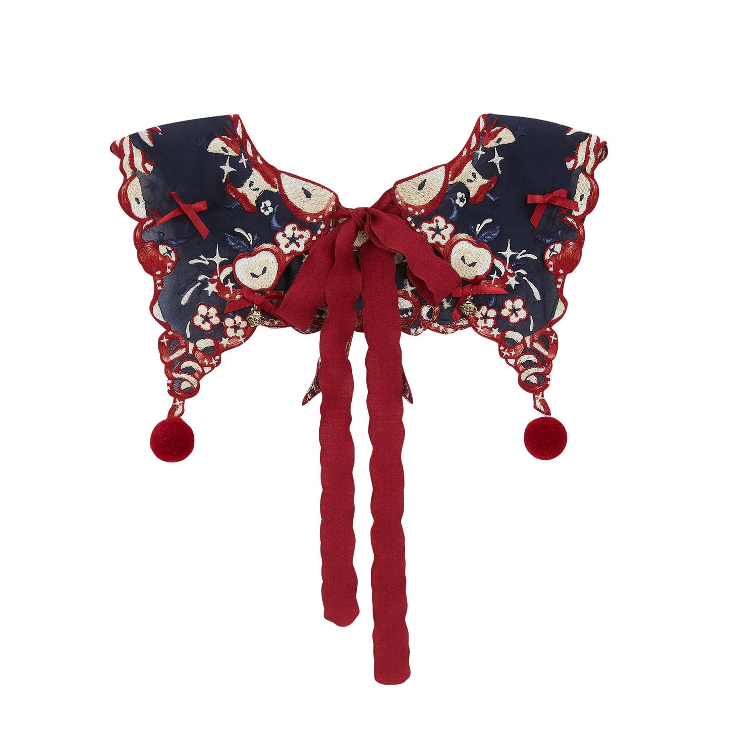 Ming Dynasty Snow White Modern Hanfu and Mini Mamianqun - Apple Crisp 苹果酥