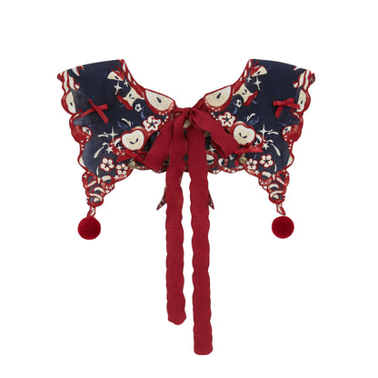 Ming Dynasty Snow White Modern Hanfu and Mini Mamianqun - Apple Crisp 苹果酥