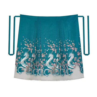 Chinese Blouse & Mamian Skirt Outfit | Yunxue 蕴雪