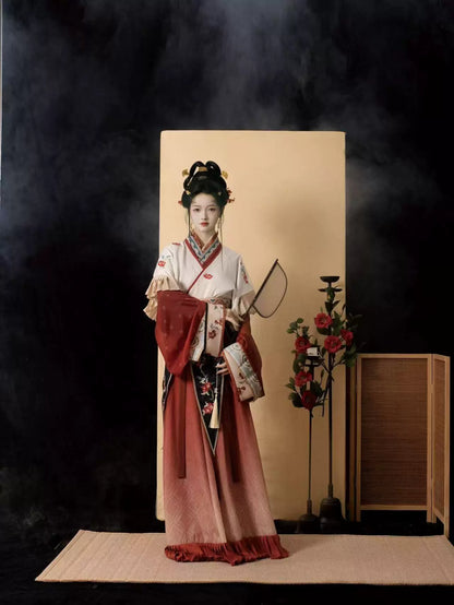 Wei Jin Dynasty Qiyao Ruqun Hanfu | Miaoyu 妙玉