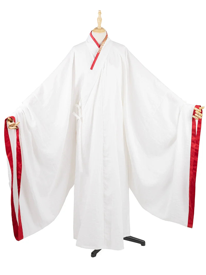 Song Dynasty Round Collar Robe - Maple Snow 枫雪 (Preorder)