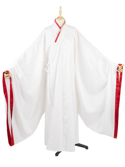 Song Dynasty Round Collar Robe - Maple Snow 枫雪 (Preorder)