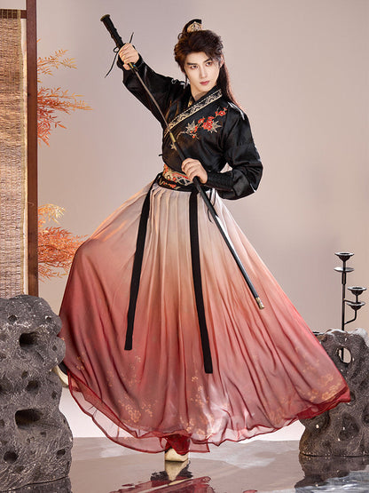Maple Blossom Xianxia Hanfu Set | Chinese Fantasy Period Drama Style