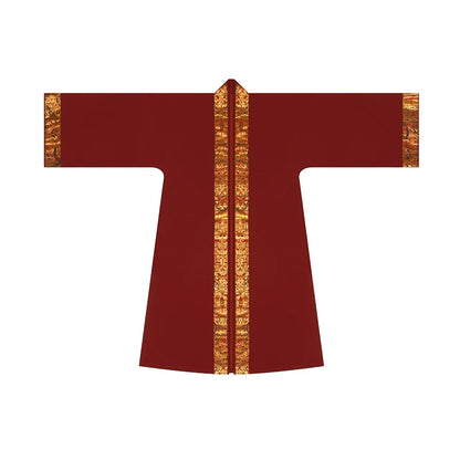 Song Dynasty Modern Hanfu Set with Beizi Jacket and Three Pleat Skirt - Holy Candle 圣烛 (Preorder)