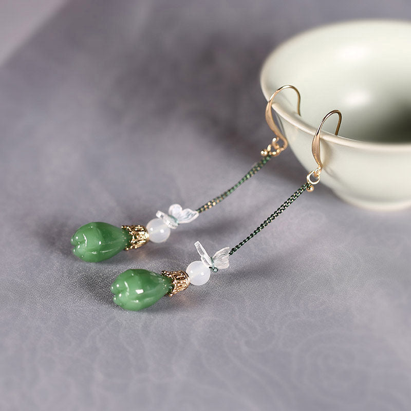 Spring Butterfly Earrings | Cheongsam Jewelry