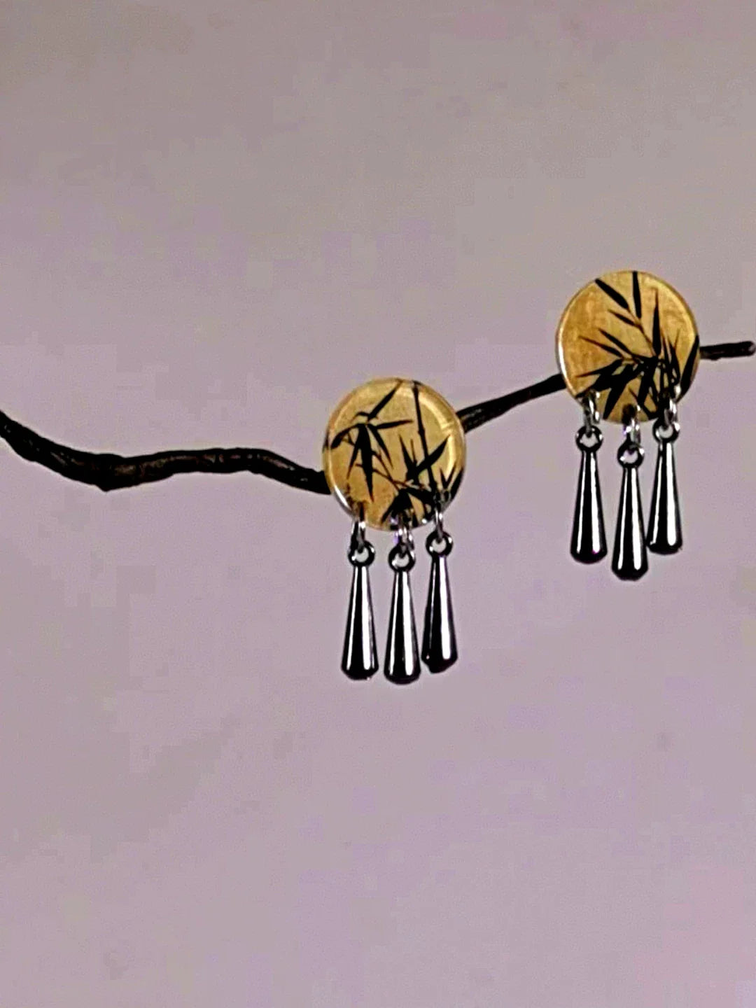 Rustling Leaves Dangle Earrings | Cheongsam Jewelry