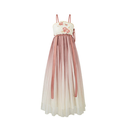 Ruofu 若芙蕖 - Tang Dynasty Style Hanfu Dress Heziqun