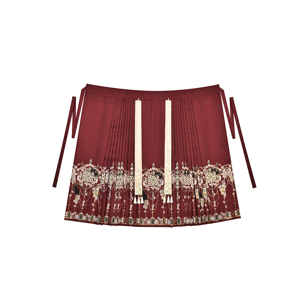 Ming Dynasty Chinese New Year Festival Hanfu Set | Fortune Cat 喵运亨通