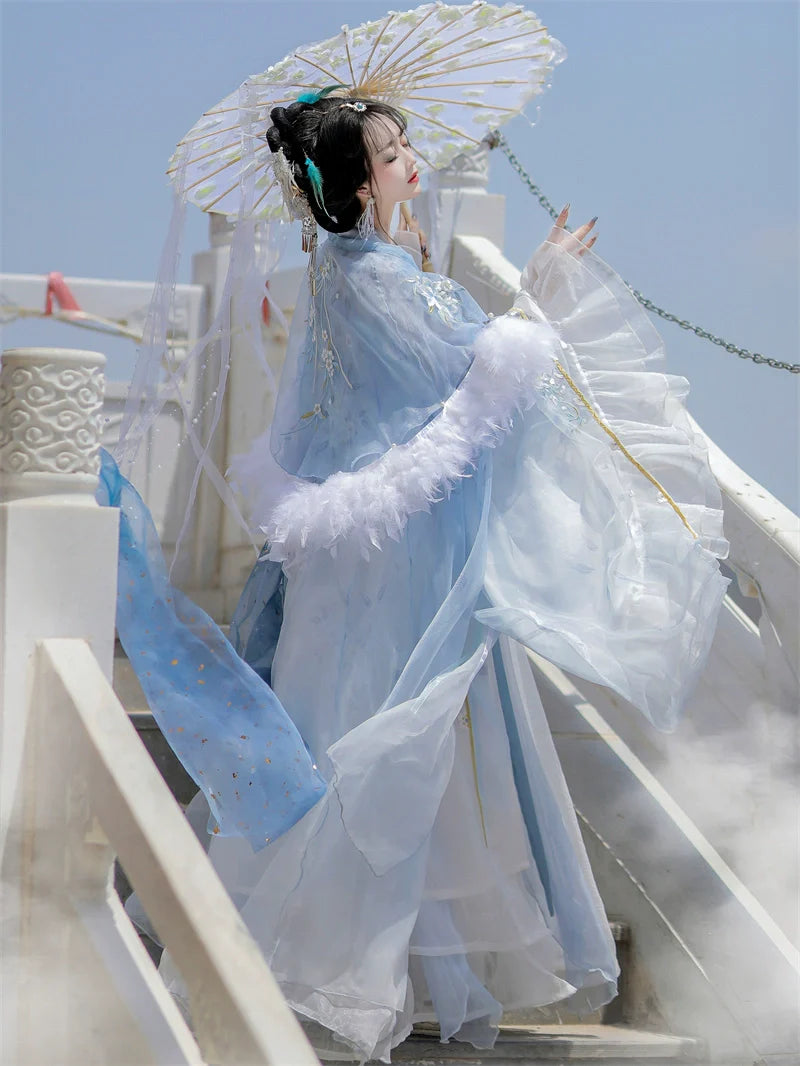 Qingyu Fairy 青羽仙子 - Tang Dynasty Style Qixiong Ruqun