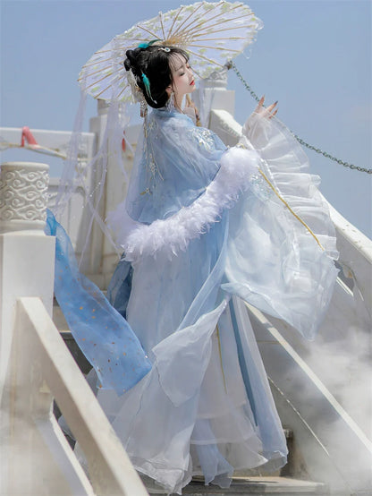 Qingyu Fairy 青羽仙子 - Tang Dynasty Style Qixiong Ruqun