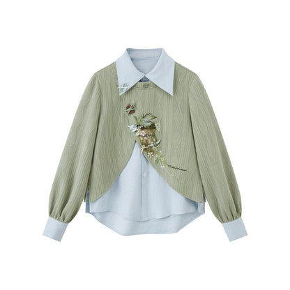 Spring Letter Moss Traces | Xianxia Style Hanyuansu Outfit