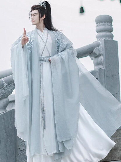 Silver Scale | Wei Jin Dynasty Hanfu Set