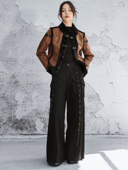 New Chinese Style Fur Jacket for Autumn and Winter