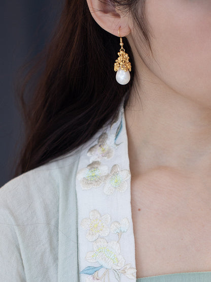 Princess of Tang Antique Earrings | Hanfu Jewelry
