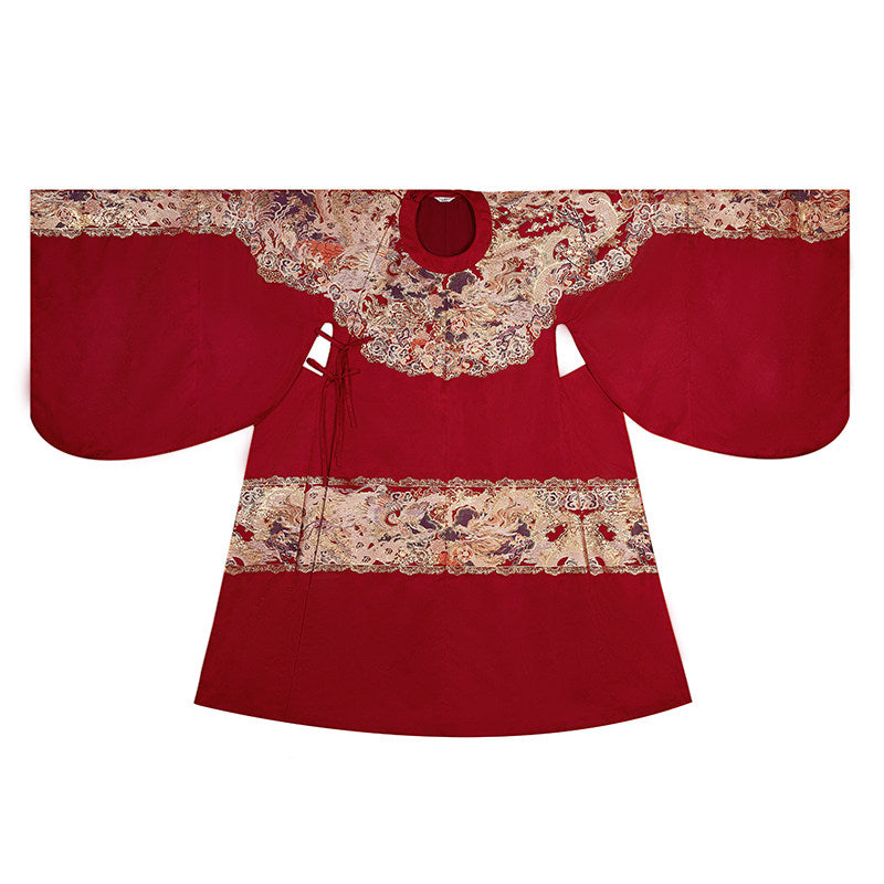 Ming Dynasty Chinese Wedding Hanfu Couple Set | Mutual Trust 两不疑