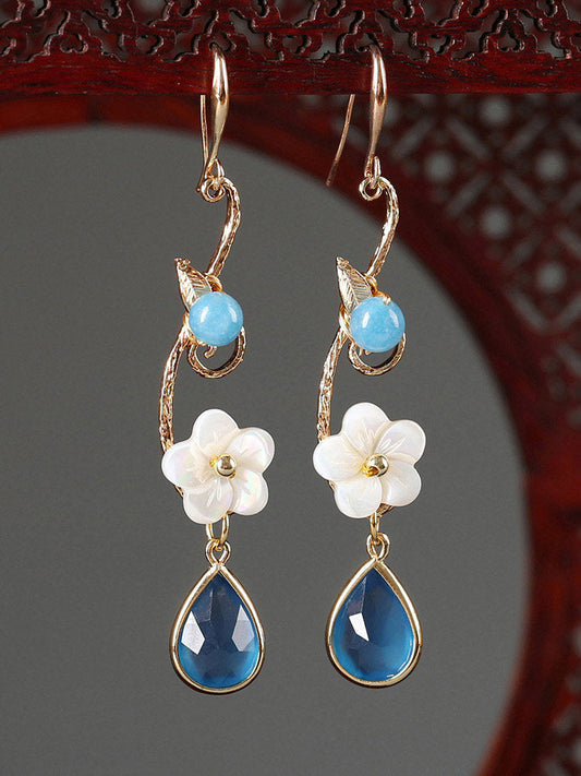 Water Lily Earrings | Cheongsam Jewelry