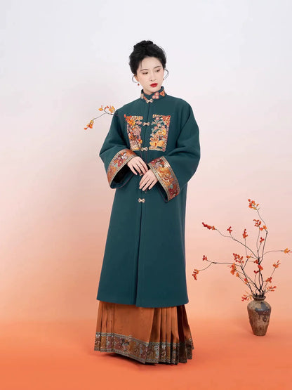 Ming Dynasty Modern Hanfu Mamianqun Outfit - Qianqiu 影舞千秋