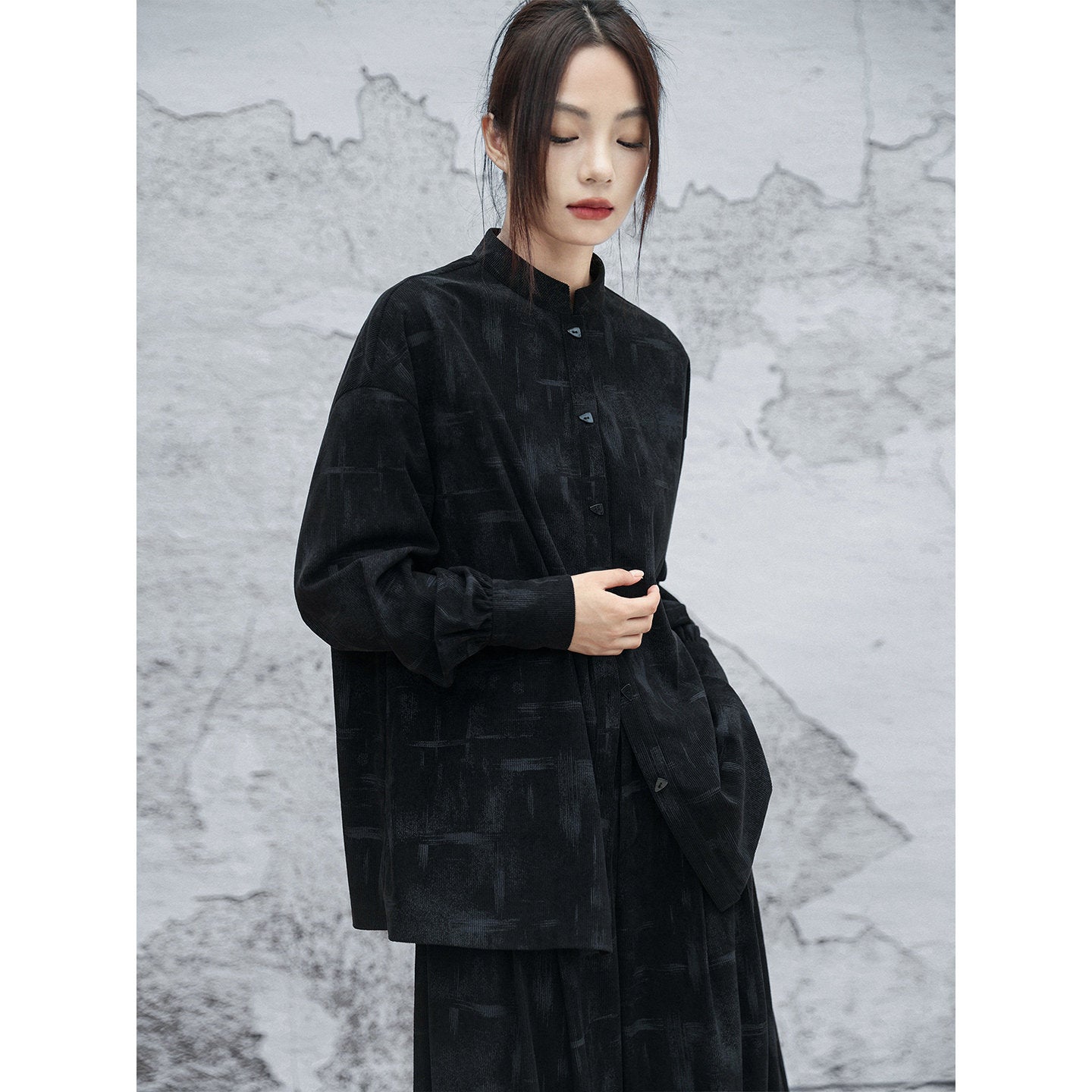 New Chinese Martial Arts Style Long Sleeve Top