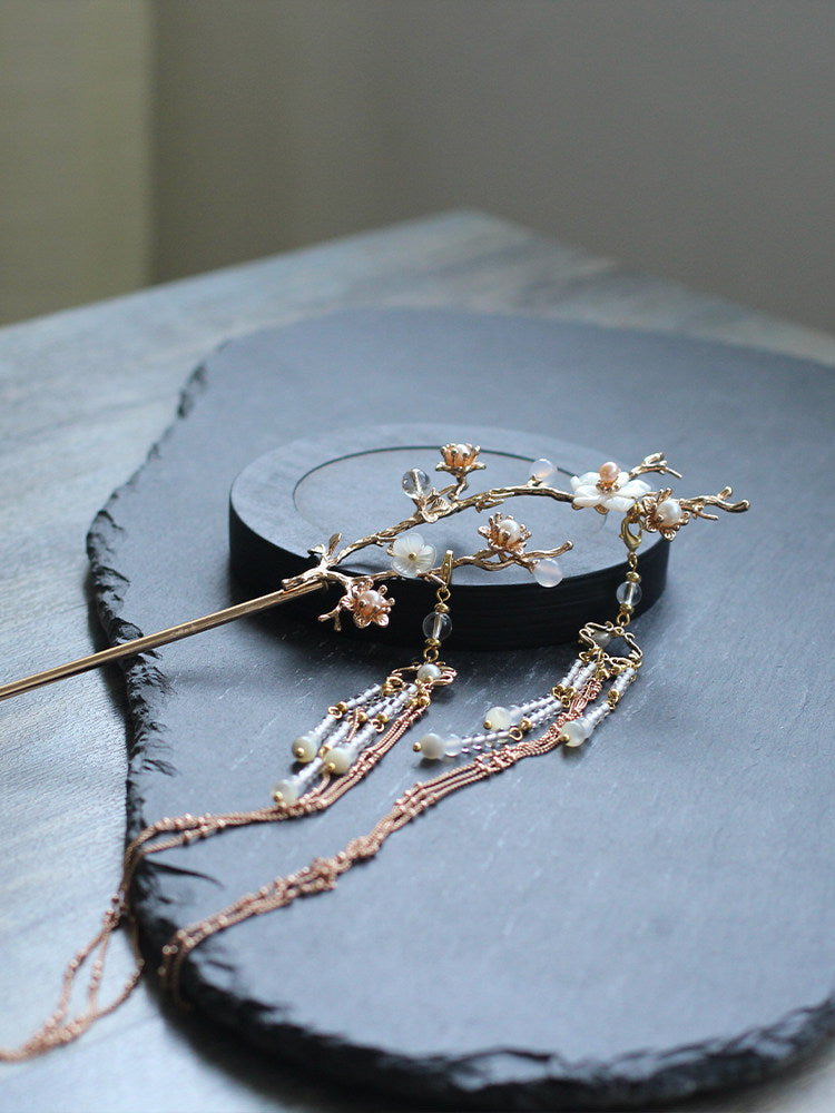 Pear Blossom Hair Stick | Hanfu Hair Accessory