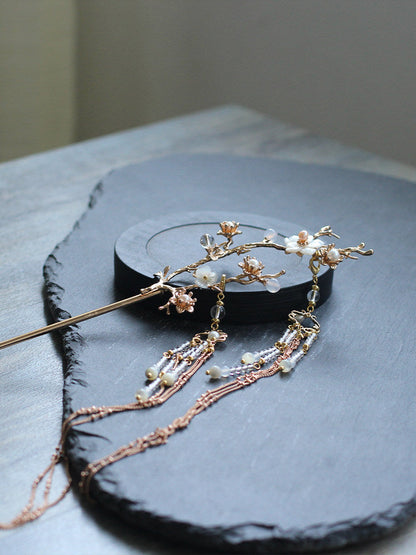 Pear Blossom Hair Stick | Hanfu Hair Accessory