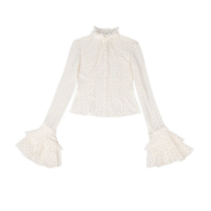 New Chinese Style Women Cropped Blazer & Skirt - Twilight 暮色 (Preorder)